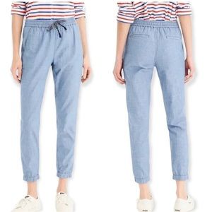 J.Crew chambray jogger pant